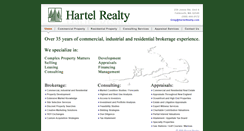 Desktop Screenshot of hartelrealty.com