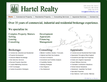 Tablet Screenshot of hartelrealty.com